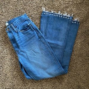 Madewell Tall Rigid Flare Jeans